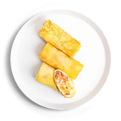 Salmon Philadelphia Crêpes