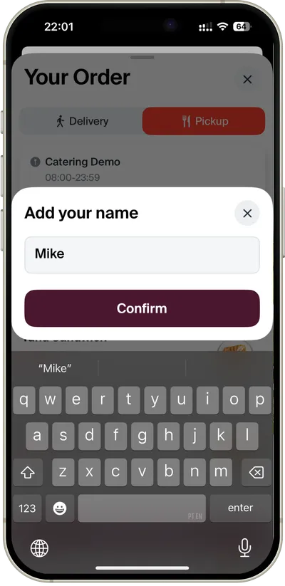 Guests make their choices
