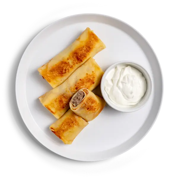 Crêpes with Ground Beef ( 18 pcs )